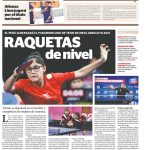 Diario El Peruano: “Raquetas de Nivel”