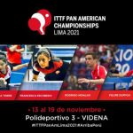 Campeonato Panamericano Lima 2021 inicia el 13 de noviembre en la VIDENA