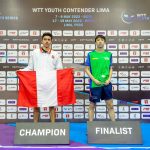 Latina Deportes: “Peruano Carlos “Nano” Fernández, Campeón del WTT Youth Contender Lima 2022″.