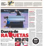 Diario El Peruano: “DANZA DE RAQUETAS: PERÚ ALBERGARÁ CINCO TORNEOS MÁXIMOS DE TENIS DE MESA.