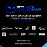 La FDPTM participará en la WTT YOUTH STAR  CONTENDER LIMA que se realizará del 19 al 23 de junio del 2024 en LIMA – PERÚ