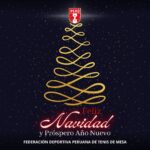 Feliz navidad y próspero año nuevo le desea la FDPTM